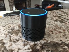 Amazon Echo Dot Acoustic Case 3D Printer Model