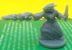 Dragonborn Sorcerer 3D Printer Model