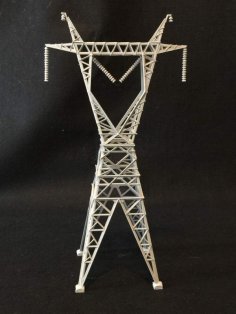 Transmission Tower 3D Printer Model