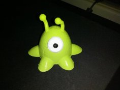 Brain Slug V2 (clean/simple Geometry And Flat Bottom) 3D Printer Model