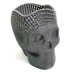 Wireframe Skull – Perfect Edition 3D Printer Model