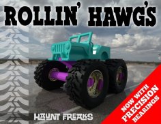 Rollin’ Hawgs (Mini Monster Truck Re-re-re-mix) 3D Printer Model