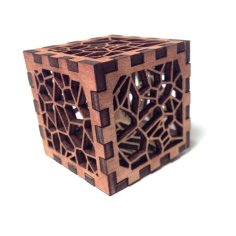 Laser Cut Voronoi Box SVG File