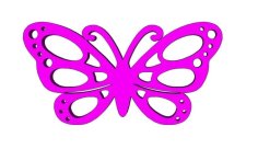 Butterfly # 66 3D Printer Model