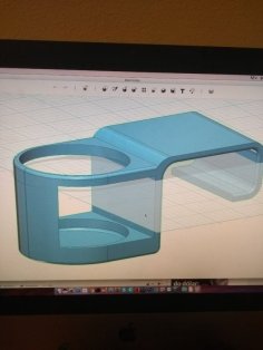 Beer Holder To Office Chair 3D Printer Model