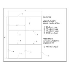 Diorama Elements (Hanging Bookcase) 3D Printer Model