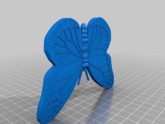 Life Cycle Of A Butterfly 3D Printer Model