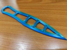 Throwing Knife 3D Printer Model