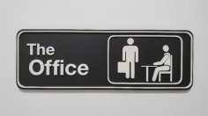 The Office Sign 3D Printer Model