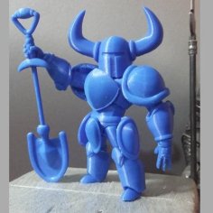 Shovel_Knight Articulated 3D Printer Model