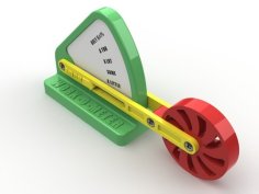 Work-O-Meter 3D Printer Model