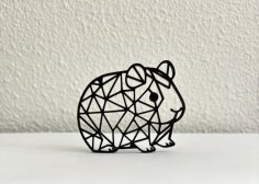 Geometric Guinea Pig 3D Printer Model