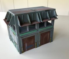 Tabletop Building For 32 Mm SciFi 3D Printer Model