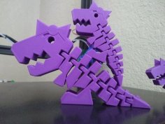 Flexi Rex With Bow 3D Printer Model