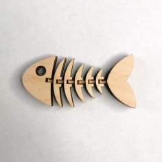 Laser Cut Fish Flexible Animals Free Vector