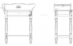 Washstand dxf file