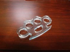 Laser Cut Acrylic Knuckles Free Vector