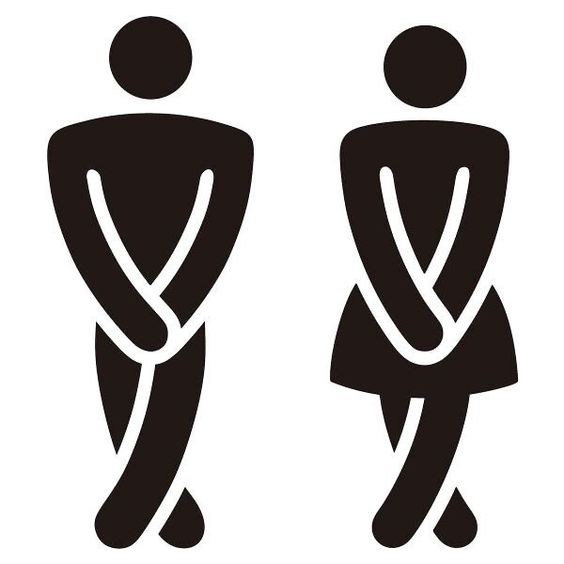 برش لیزری حکاکی علامت WC علامت توالت مردانه زنانه