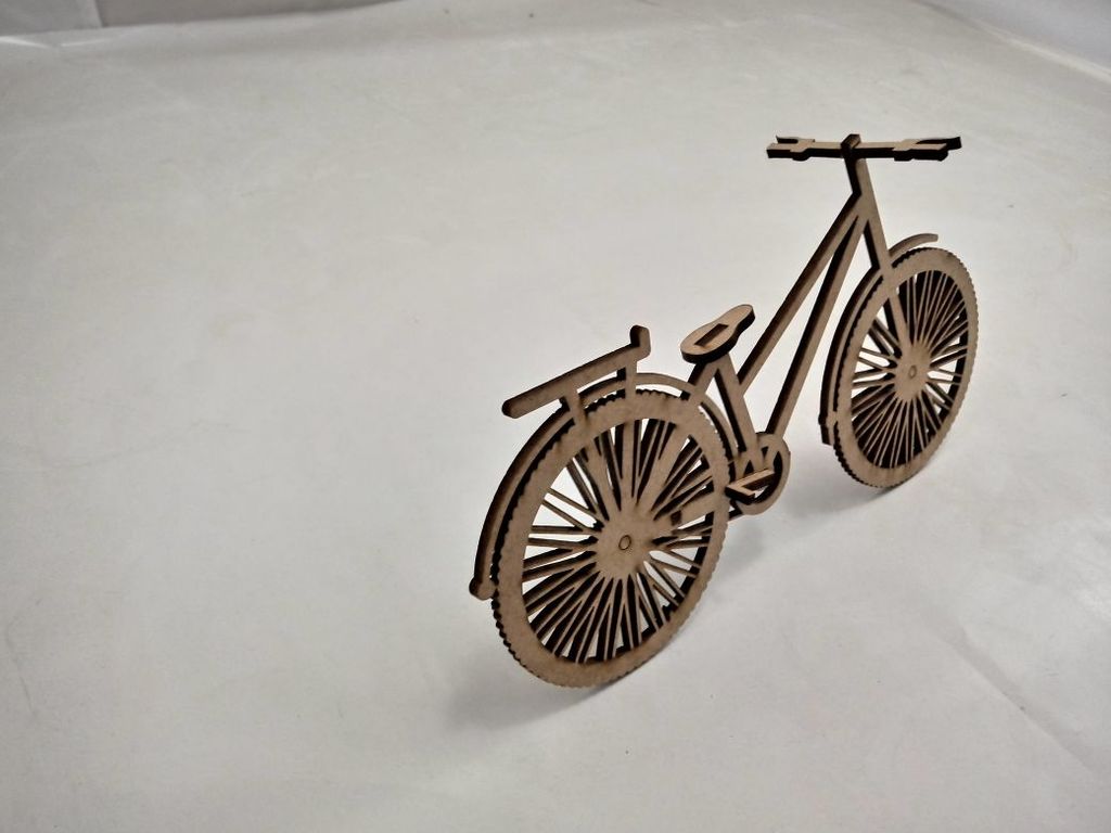 Wooden Laser Cut Bike: A Sustainable and Stylish Alternative