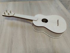 Laser Cut Ukulele Guitar Free Vector