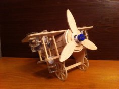 Modelo de Forma de Avião Minibar Corte a Laser