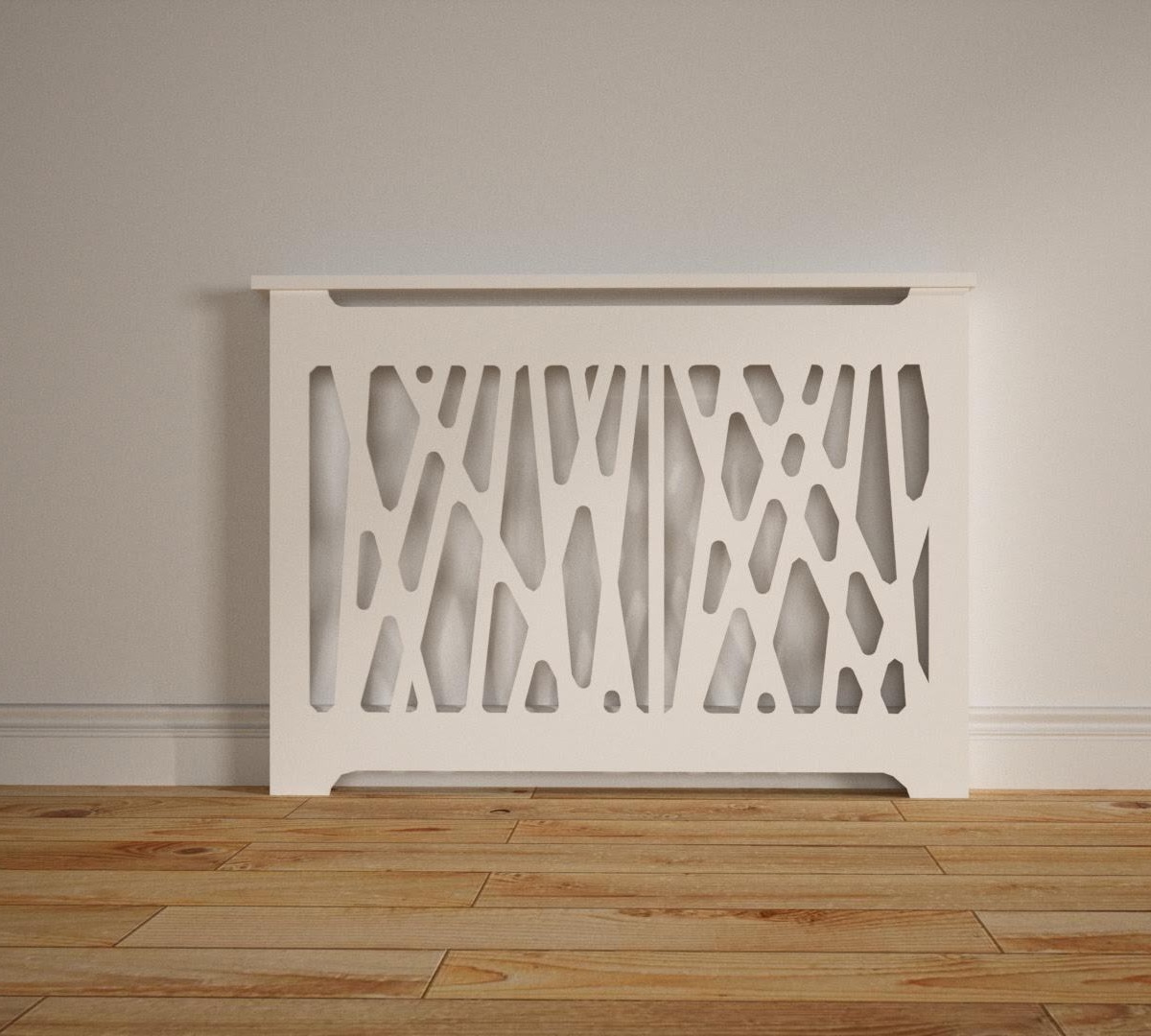 Laser Cut Decorative Radiator Cover Grille Free Vector