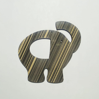 Laser Cut Elephant Wood Cutout Unfinished Wood Craft Blank Free Vector