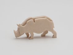 Лазерная резка носорога
