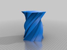 Futuristic Vase 4 3D Printer Model