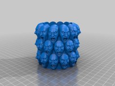 Screamers Planter 3D Printer Model