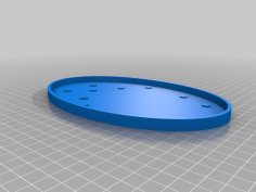 Skull Pot Saucer 3D Printer Model