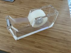 Scotch Tape Dispenser Spindle 3D Printer Model