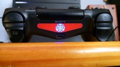 Laser Cut Ironman Sticker Ps4