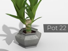 Pot_22 3D Printer Model