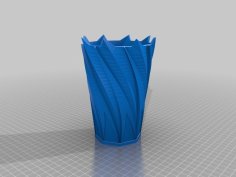 Flame Vase 3D Printer Model