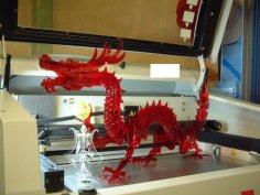 Laser Cut Dragon