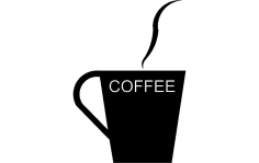 Kaffee dxf-Datei