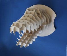 golova-krokodila - Rompecabezas 3D con cabeza de cocodrilo