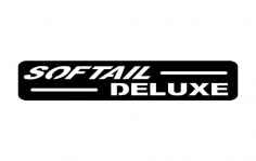 Archivo dxf Softail Deluxe