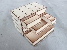 Laser Cut Part Box 3mm Wood