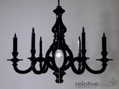 The Nocturne Laser-Cut Chandelier