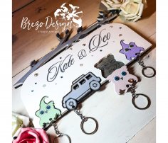 Personalized Key Holder Free Vector