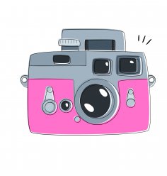 Camera Abstract Vector Free Vector