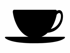 Tệp dxf Taza De Te (Tea Cup)