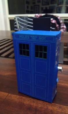 Laser Cut Tardis Raspberry Pi Case