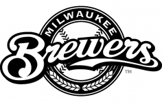 Milwaukee Brewers Logo dxf File