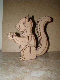 Squirrel For Sarah dxf File