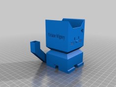 Cat Pen Holder 3D Printer Model