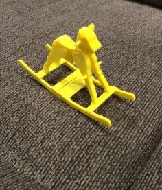 Rocking Horse 1:12 Scale 3D Printer Model