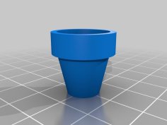 Mini Flower Pot 3D Printer Model